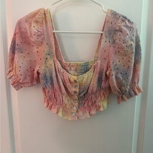Women's Multicolor Urban Outfitters crop top